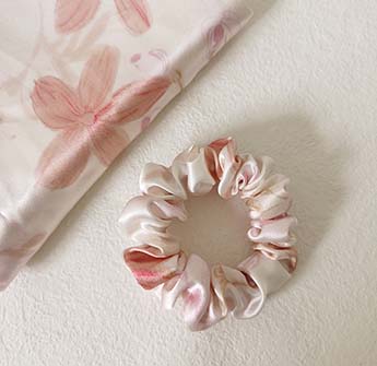 Silk Hair Scrunchie